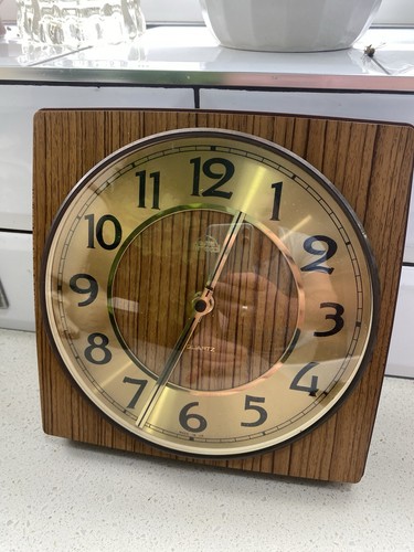 Vintage smiths time cal wood - vintage,