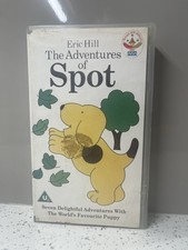 VHS Tape The Adventurers Of Spot Eric Hill