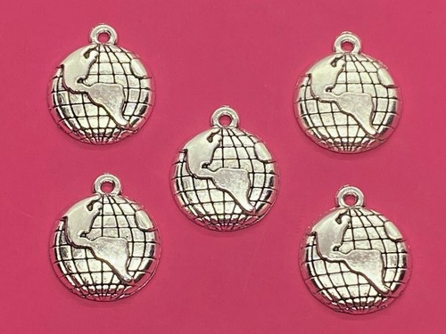 Tibetan silver globe world - tibetan,