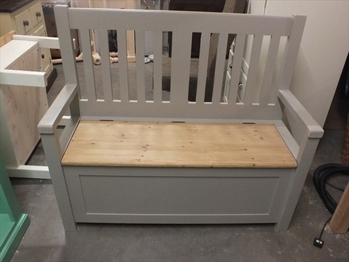 4ft painted slat back - 4ft,