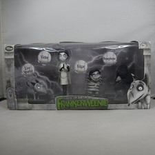 BNIB 2012 Disney Store Frankenweenie - 4 x Figures Collector's Set - Tim Burton