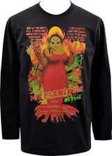 MENS LONG SLEEVE TOP PINK FLAMINGOS LGBT DIVINE DRAG QUEEN DREAMLAND S-5X