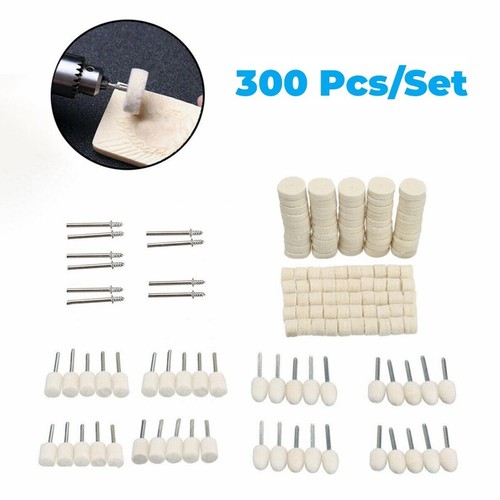 300pcs dremel felt - felt, polishing