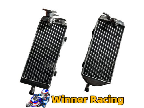 Braced alloy radiator fit gas - alloy,