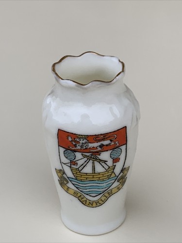 Grafton crested china - crested, vase