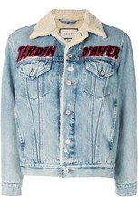 GUCCI EMBELLISHED SHEARLING