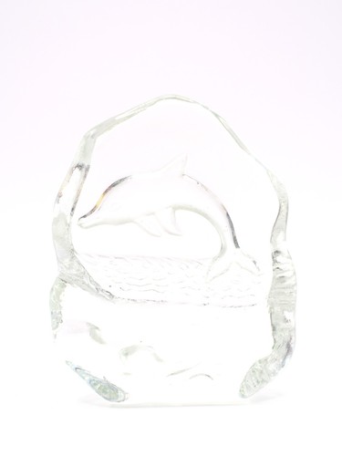 Vintage etched glass - vintage, in