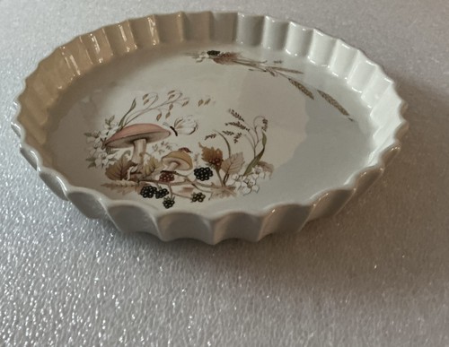 Royal cauldon flan dish - cauldon,