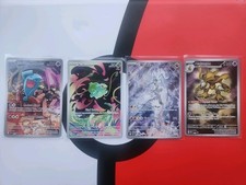POKEMON ILLUSTRATION RARE BUNDLE 4 CARDS BULBASAUR ALAKAZAM WOBBUFFET RESHIRAM