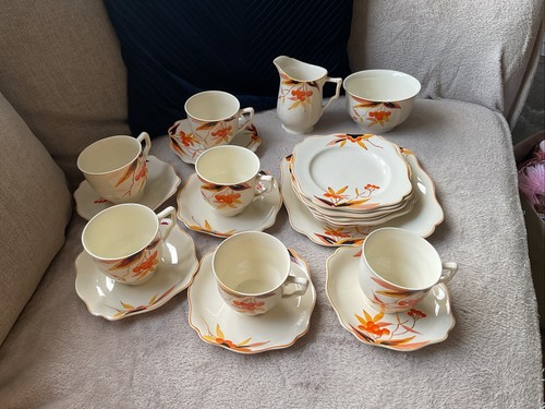 Vintage myott art deco coffee - vintage,