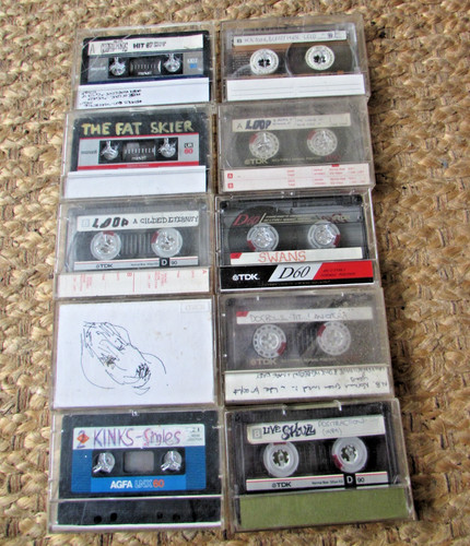 Cassette tapes mixed - 10, x