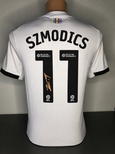 Signed sammie szmodics derby - signed,