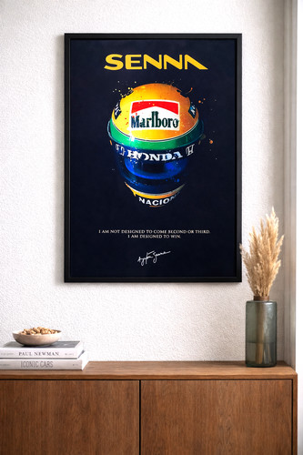 Ayrton senna canvas - canvas, poster