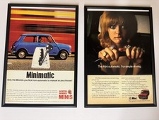 2x New Framed Classic Mini