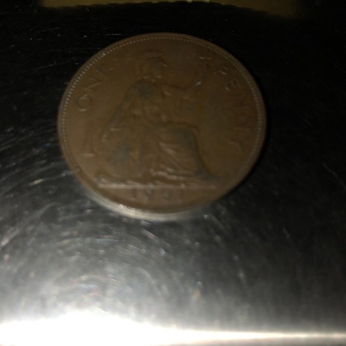 George 1951 british penny - british,