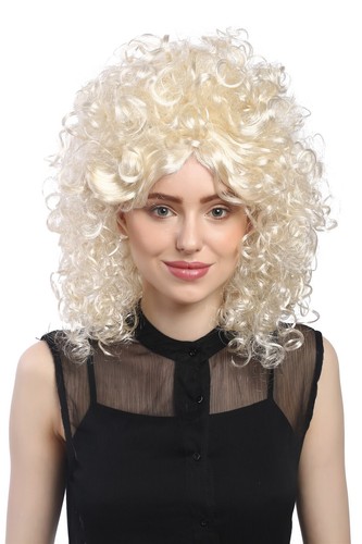 Wig ladies carnival curls afro - ladies,