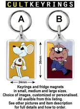Danger Mouse keyring / fridge