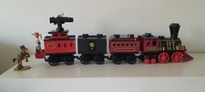 Matchbox Mega Rig Western Train  Building System with Toy Story Figures