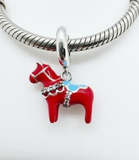 Dala Horse Dangle Charm Animal