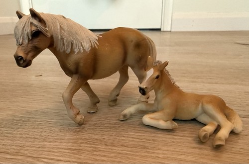 Schleich haflinger mare and - schleich,