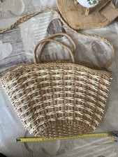 Beach Basket Handbag Woven