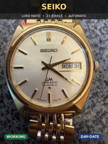 Seiko lord matic jewels - lm,