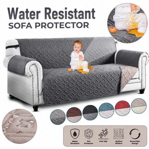 Water resistant sofa slip - water,