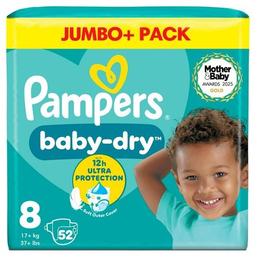 Pampers baby dry size 8 - 2x,