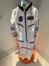 Galactic Gear White NASA Astronaut Suit Fancy Dress Costume Medium (Age 5-7)