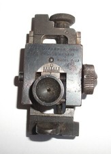 Alfred J Parker 8/53 sight mounted on Enfield No.8 flip up sight