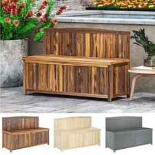 Outdoor Garden Arch Wood Bench