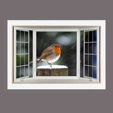 Robin Garden Bird Winter Xmas