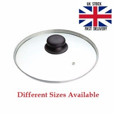 High Quality Tempered Glass Lid Designed to Fit All Saucepans Frying Pans Dishes