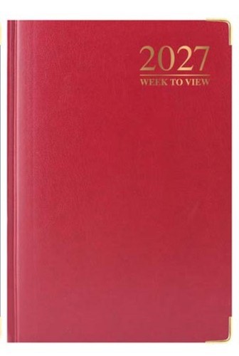 2027 week view hardback - a5, to