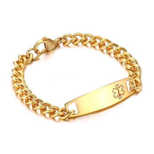 Medical alert bracelet chain - medical,