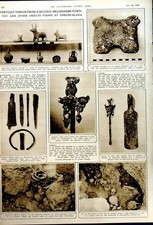 Old Vintage Print 1949