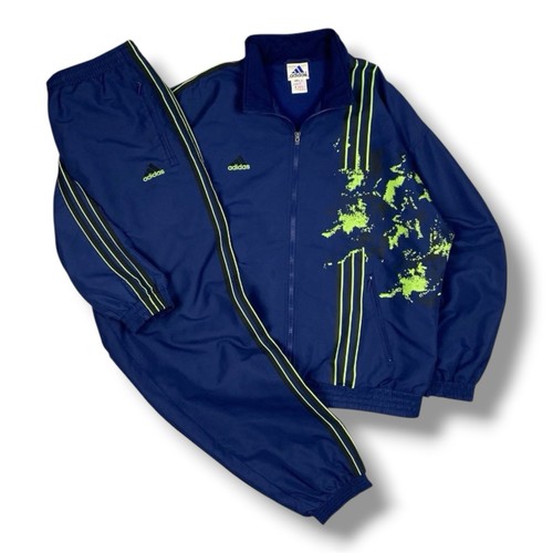 Adidas vintage tracksuit full - vintage,