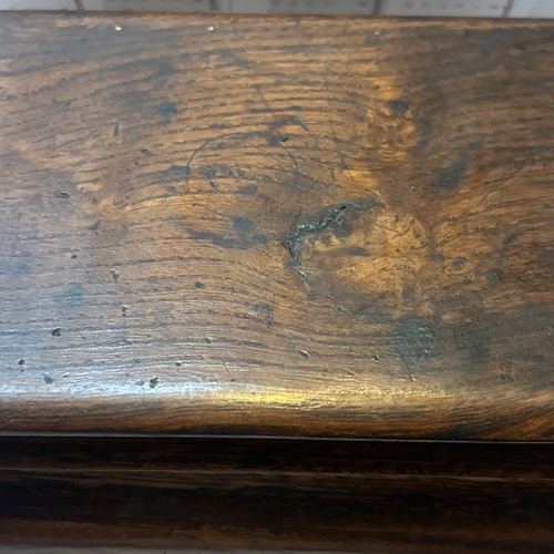 Antique elm writing box great - antique,