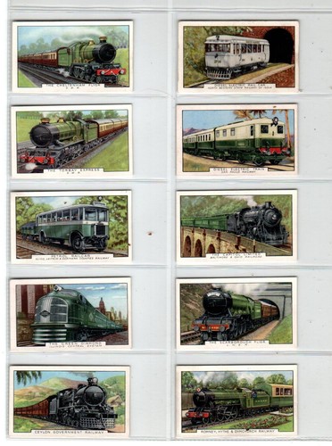 Gallaher trains the world - trains,