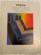 VOLVO 244 245 264 265 343 262C DL GL GLE COLOUR AND UPHOLSTERY 1979
