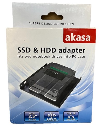 Akasa mounting adapter allows - mounting,