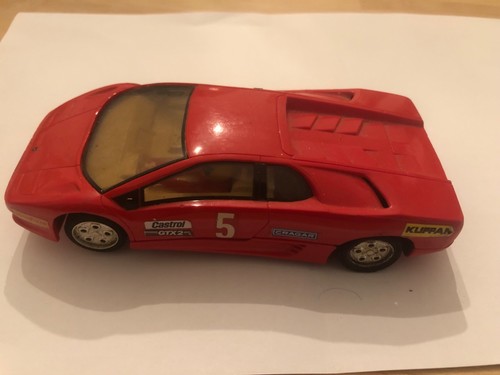 Red lamborghini scalextric - lamborghini,