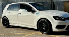 18” AUDI TWIN SPOKE ALLOY WHEELS 5x112 VW GOLF GTI GTD R CADDY MK5 6 7 AUDI A3