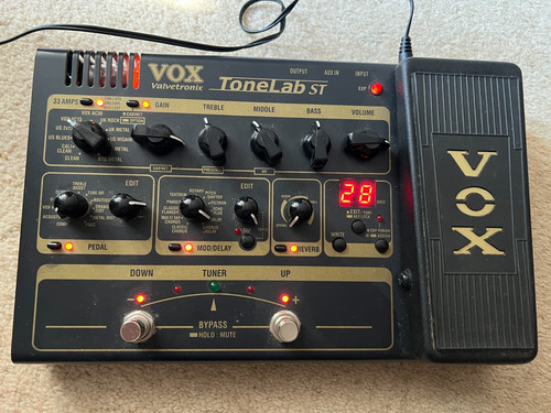 Vox tonelab guitar effects - tonelab, st