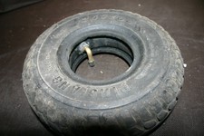 MOBILTY SCOOTER 260-85  BLACK TYRE + INNER TUBE FAIR TREAD..... ID262