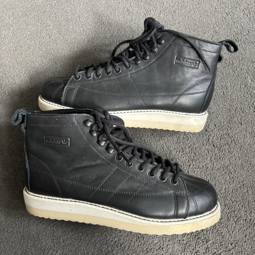 Adidas superstar boot leather - adidas,