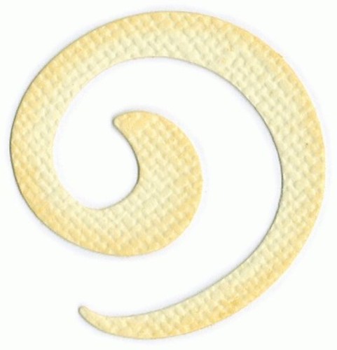 Quickutz swirl thick circle - thick,