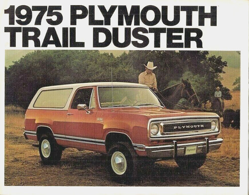 Plymouth trail duster - trail, 1975
