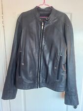Diesel Leather Biker Jacket Like  NEW Condition (RRP £950)
