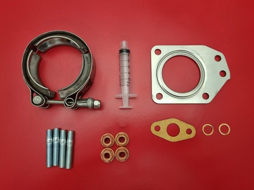 Turbocharger mounting kit for - turbocharger,